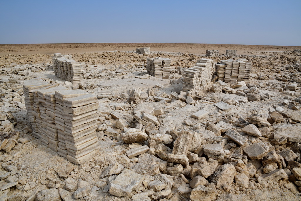 Dallol, Salt Mining